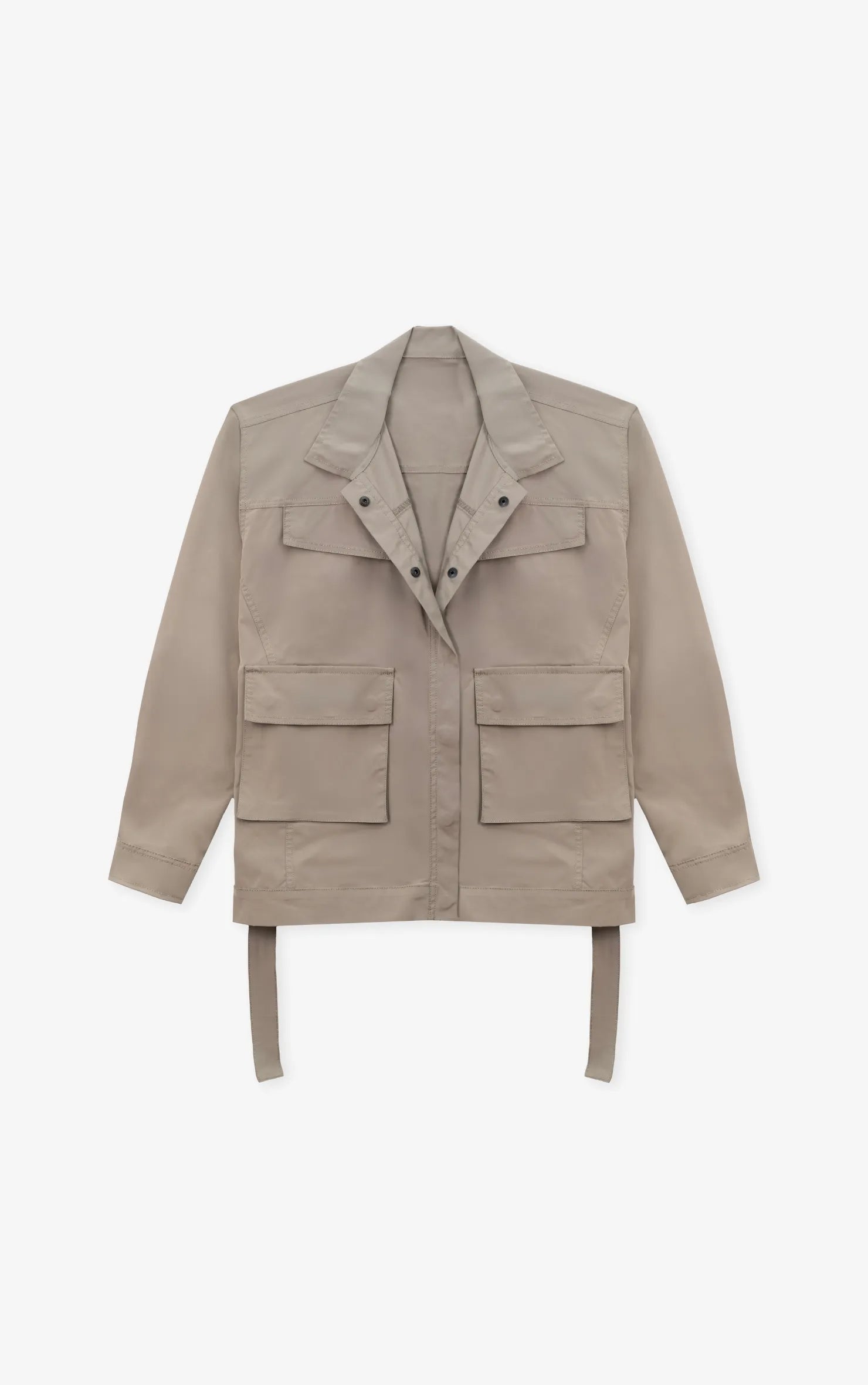 Chaqueta Cinturon Regular Dama