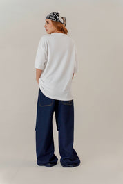 Texture T-shirt Oversized Unisex