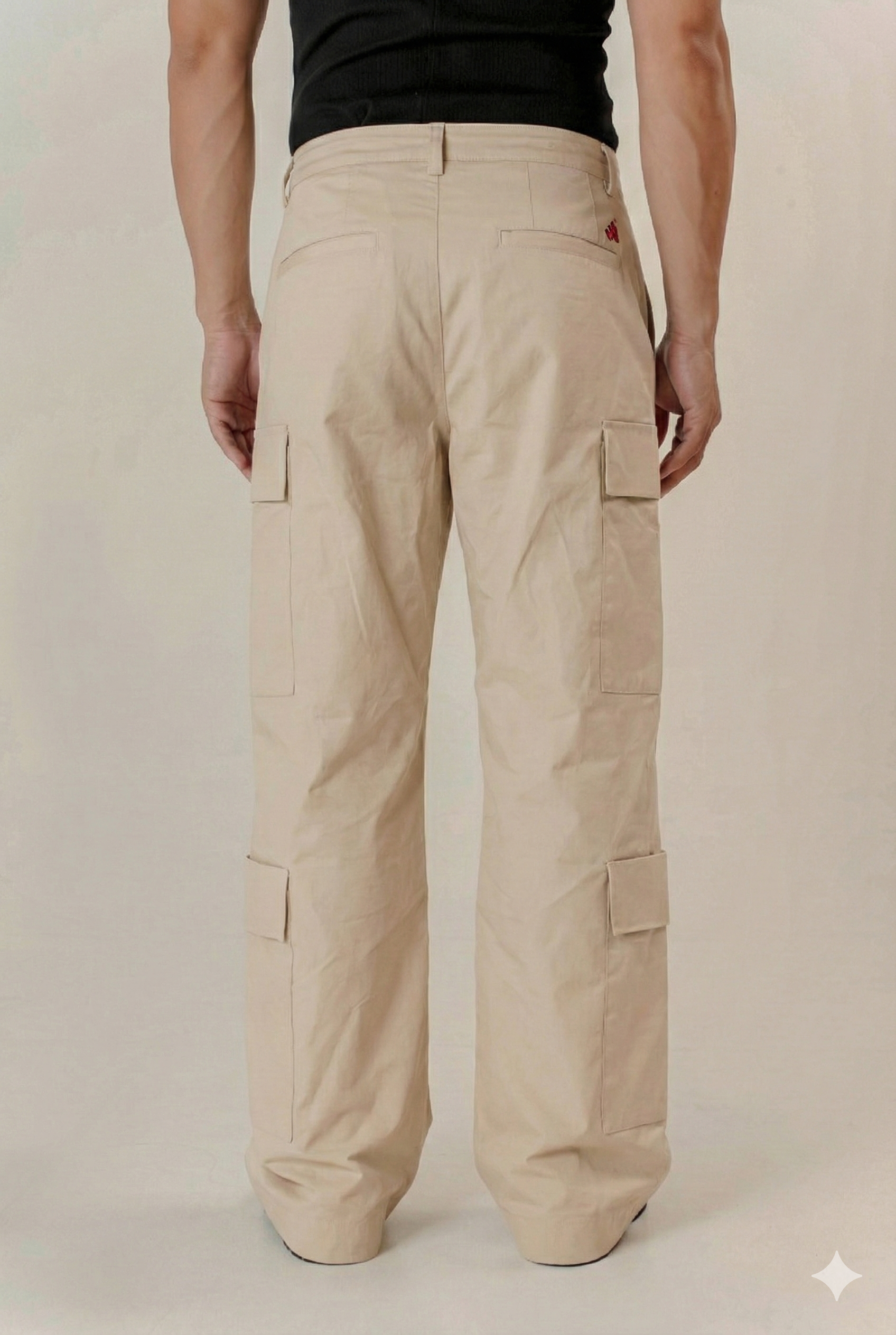 Pantalón 4 Bolsillos Baggy Hombre