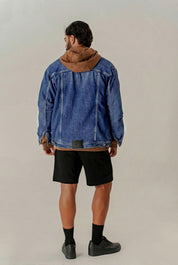 Chaqueta Denim Oversized Hombre