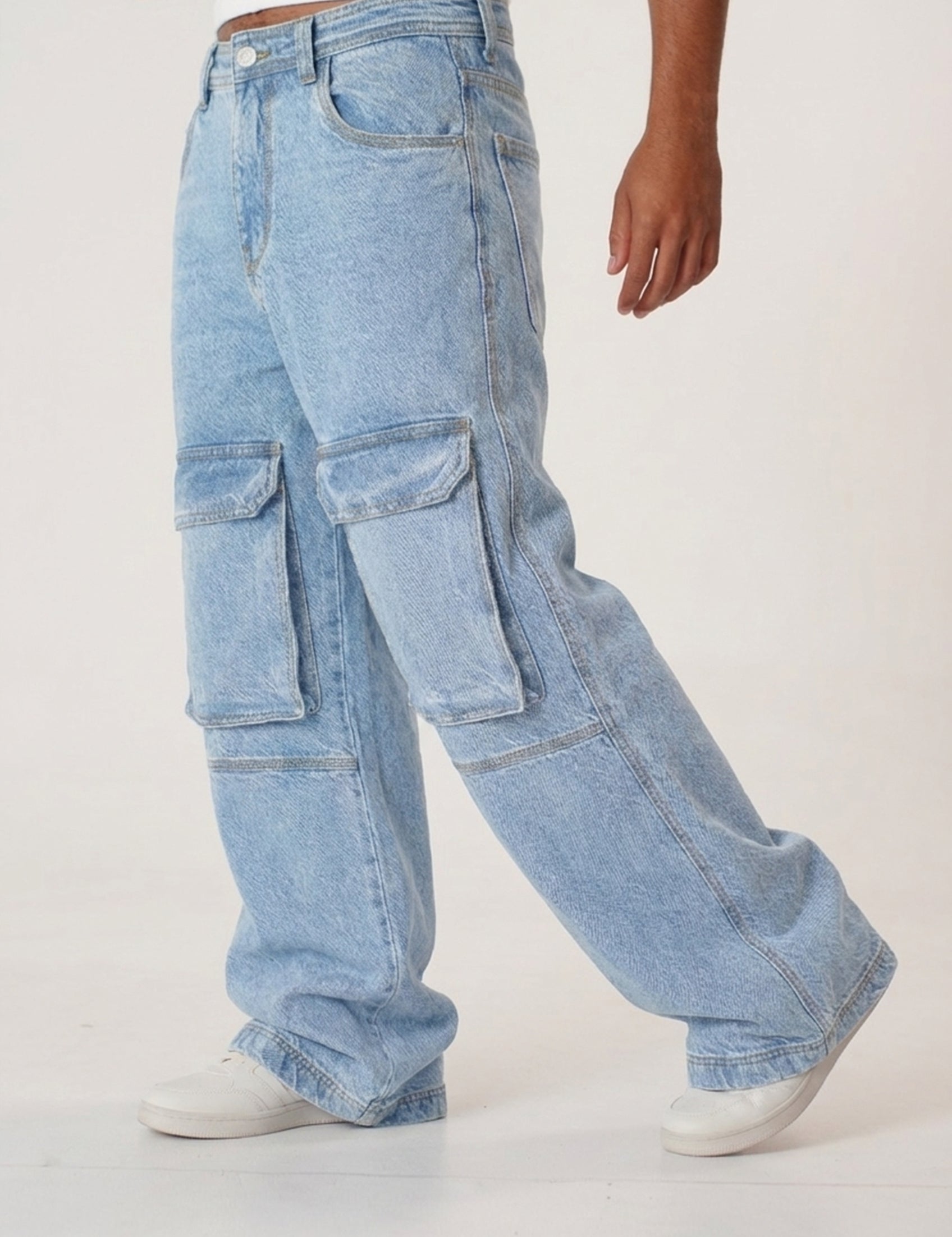 Jean Cargo Wide Leg Unisex