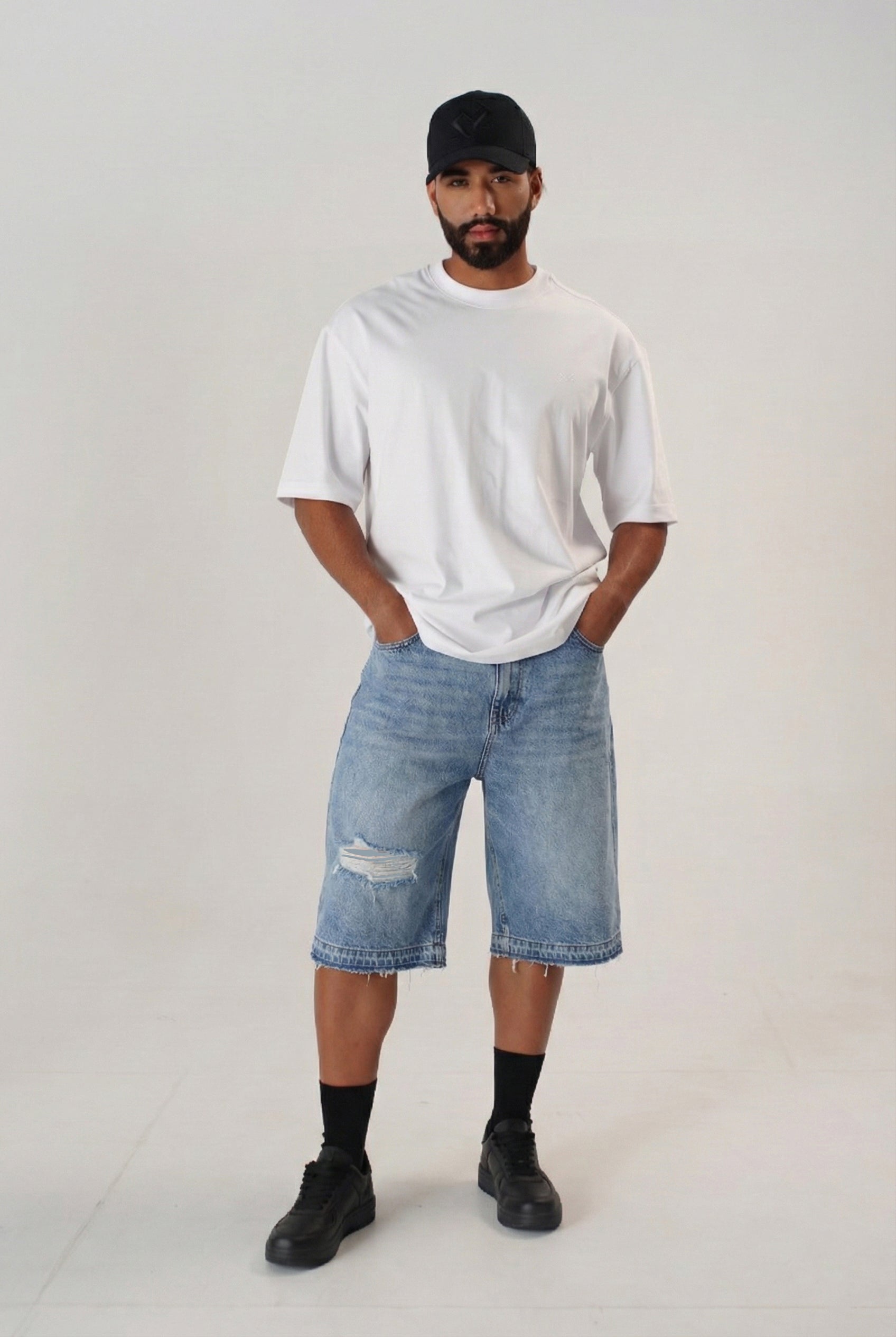 Bermuda Indigo Baggy Hombre