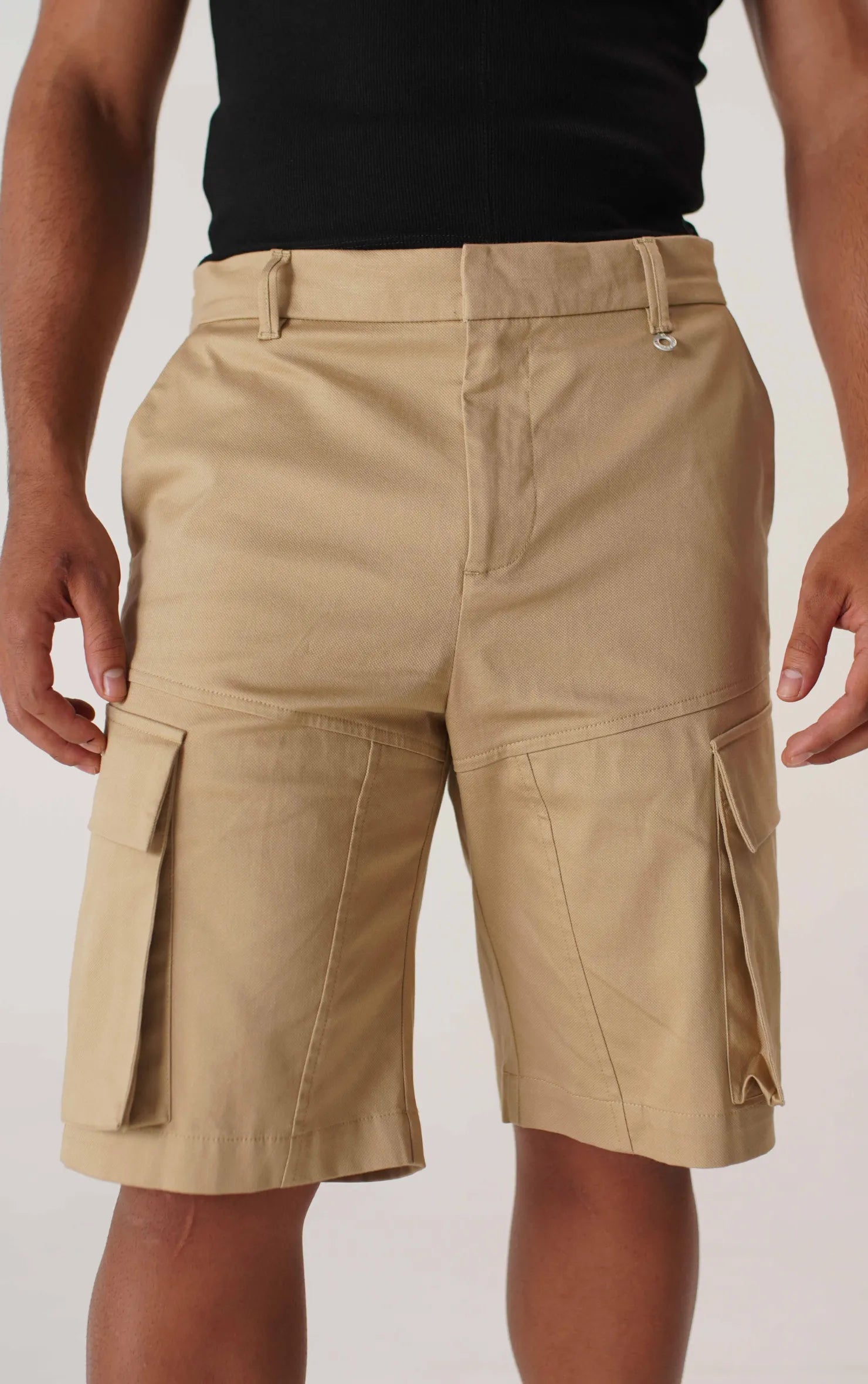 BERMUDA CAQUI CARGO REGULAR HOMBRE 