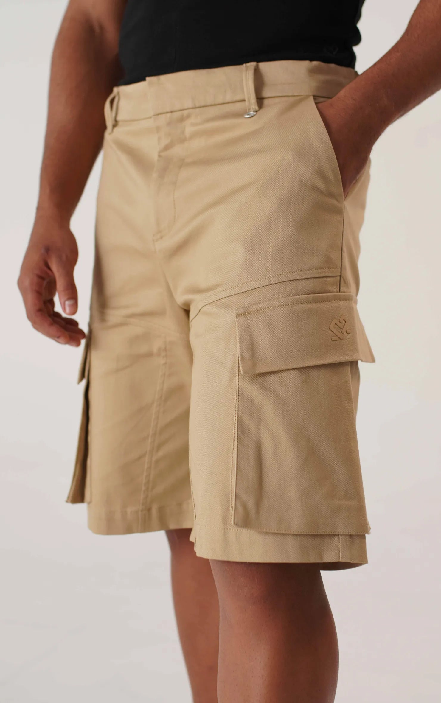 BERMUDA CARGO REGULAR HOMBRE CAQUI