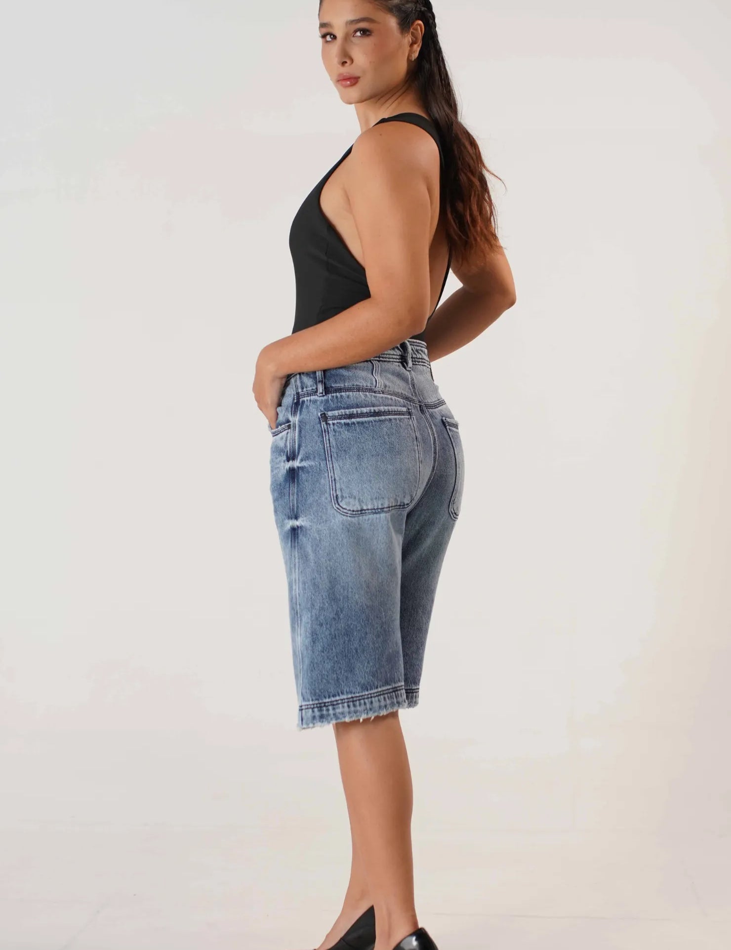 BERMUDA INDIGO BAGGY UNISEX