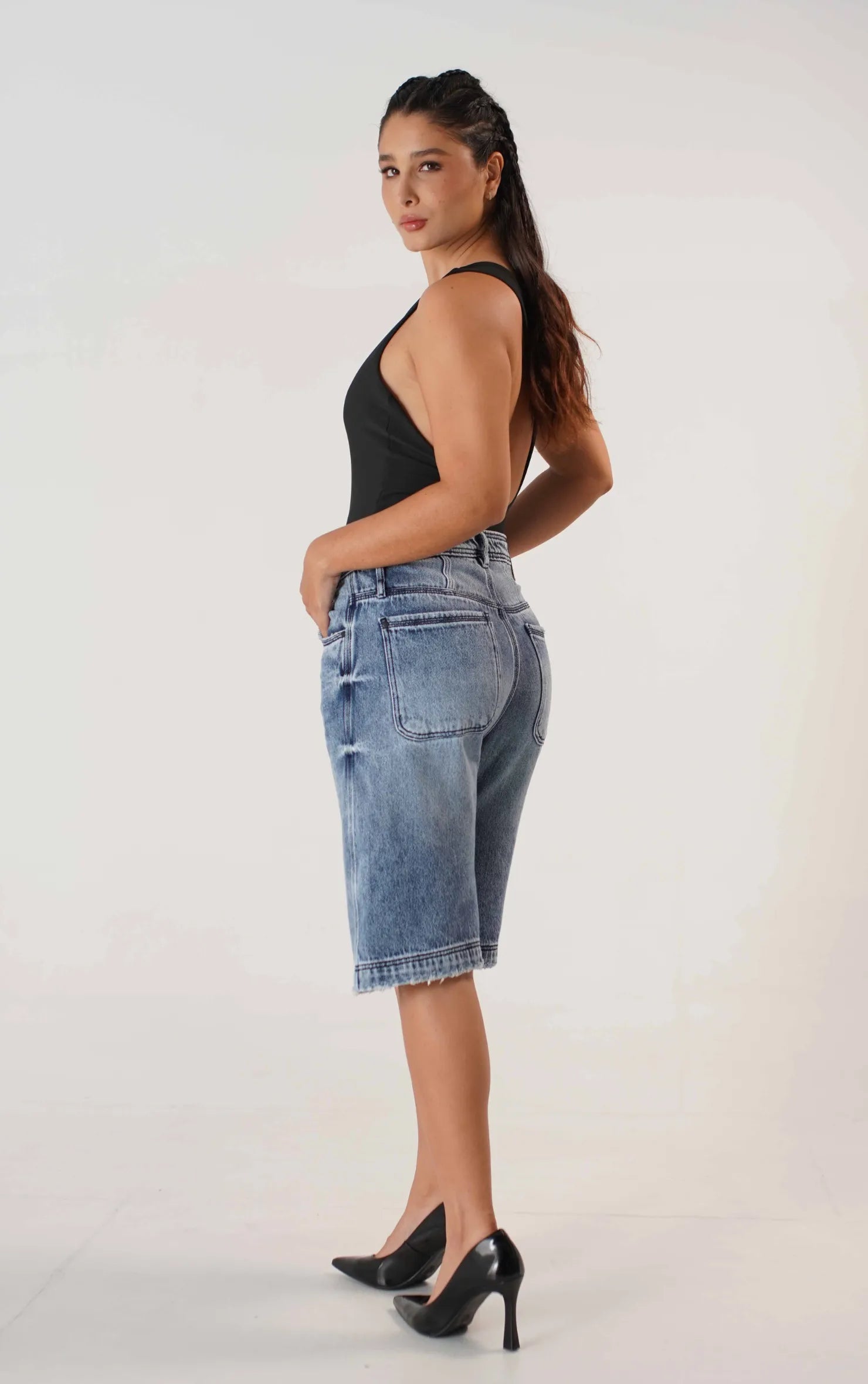 BERMUDA INDIGO BAGGY UNISEX