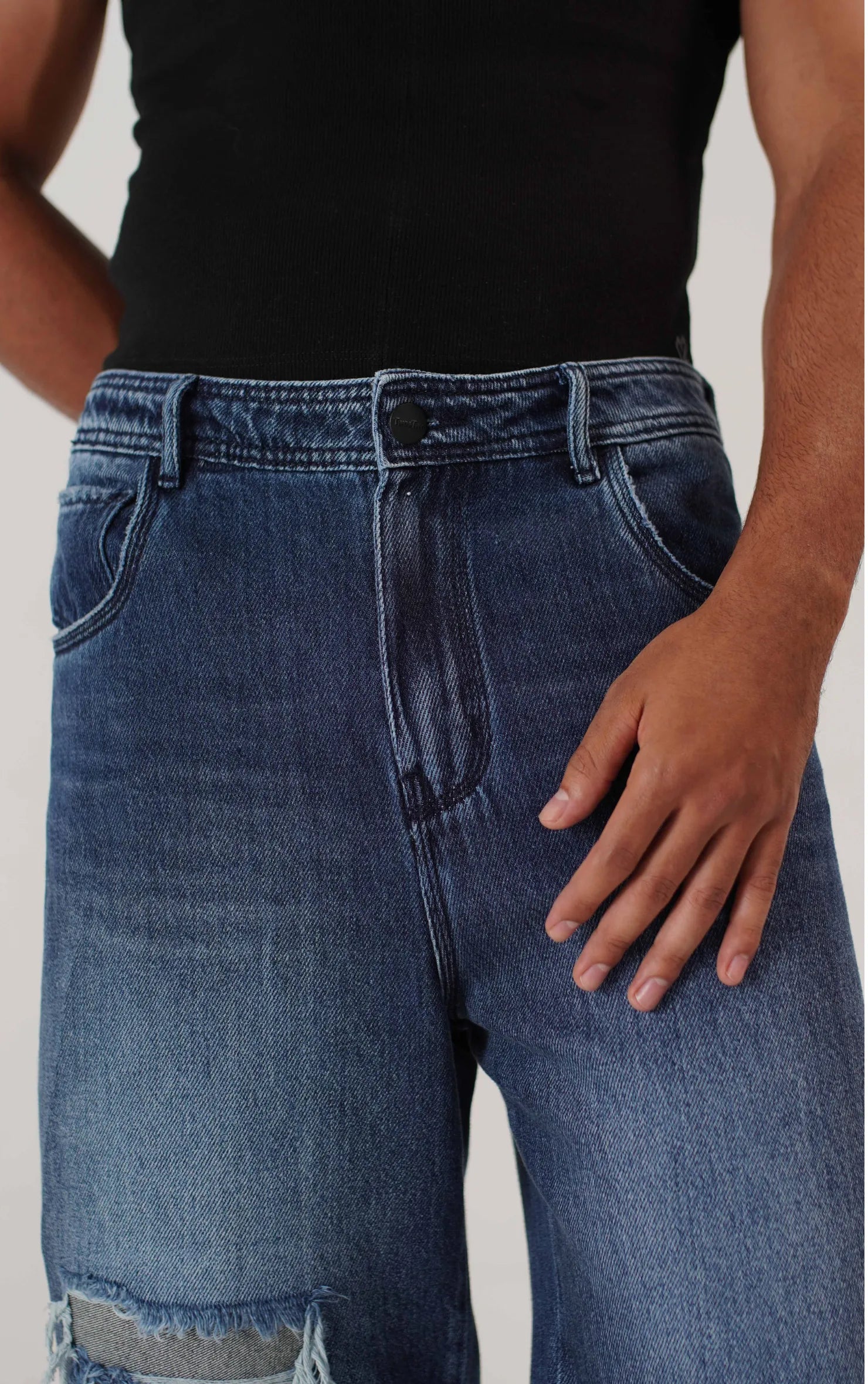 BERMUDA INDIGO BAGGY UNISEX