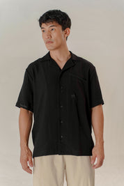 CAMISA MANGA CORTA OVERSIZED HOMBRE