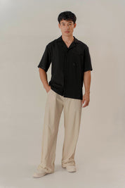 CAMISA MANGA CORTA OVERSIZED HOMBRE