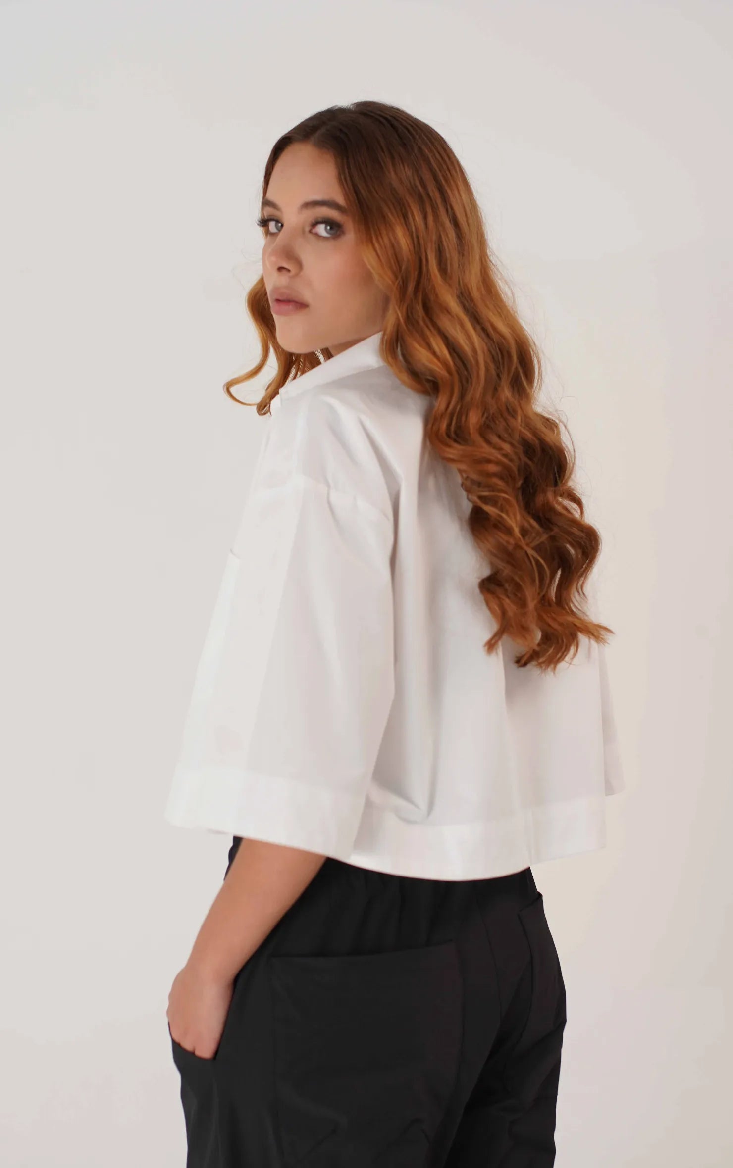 CAMISA MANGA CORTA REGULAR DAMA