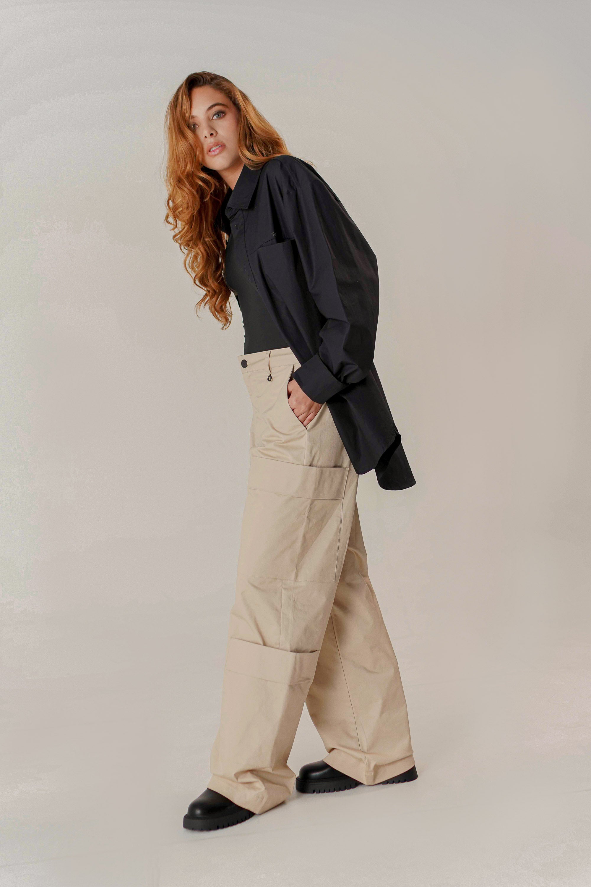 CAMISA OVERSIZED UNISEX MUJER