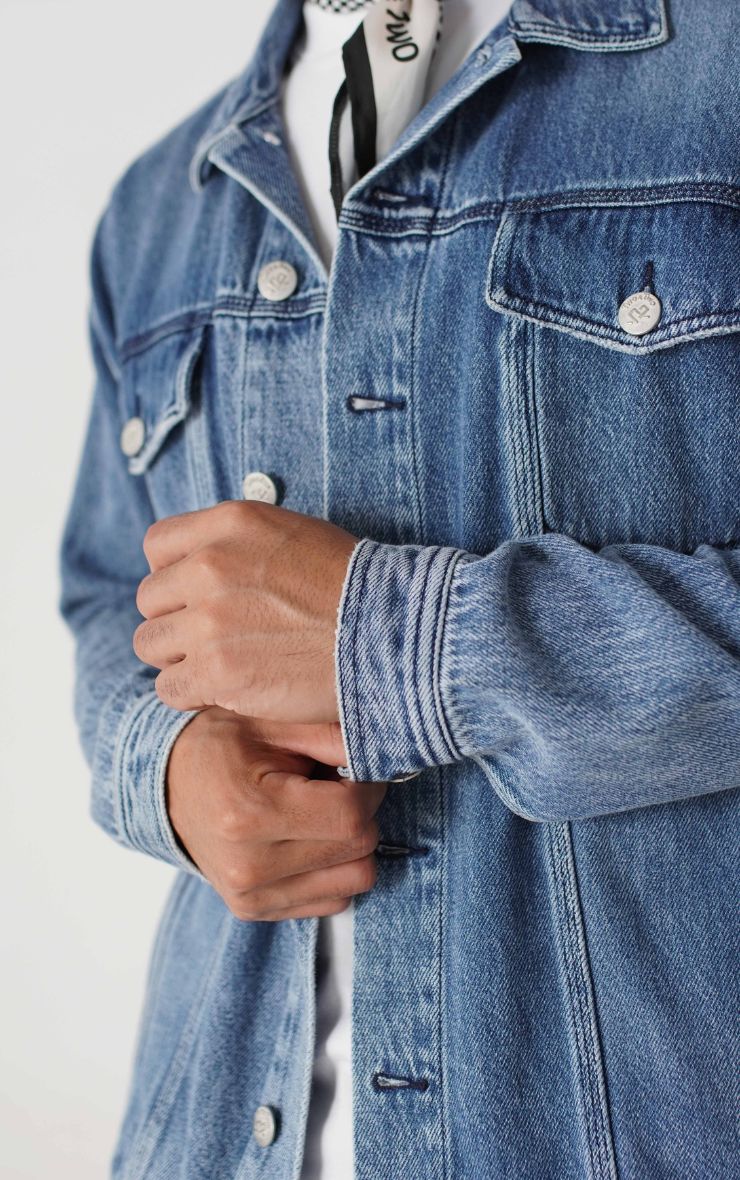 CHAQUETA DENIM OVERSIZE UNISEX