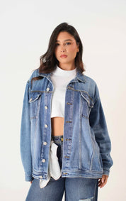 CHAQUETA DENIM OVERSIZE UNISEX