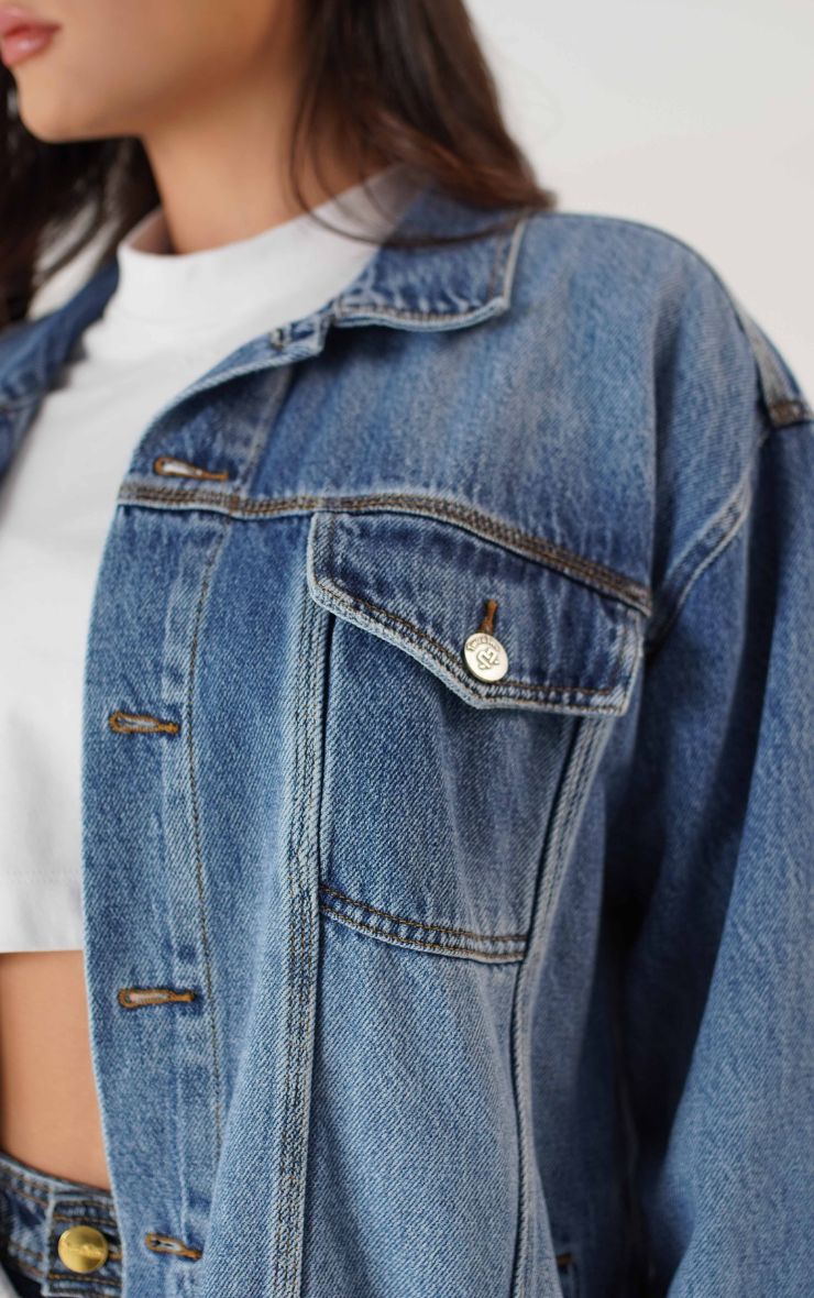 CHAQUETA DENIM OVERSIZE UNISEX