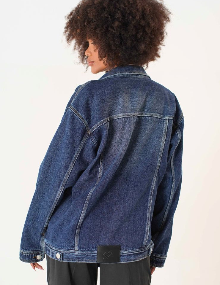 CHAQUETA DENIM OVERSIZE UNISEX