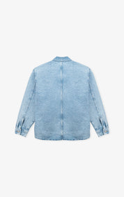 CHAQUETA DENIM TEXTURA REGULAR UNISEX