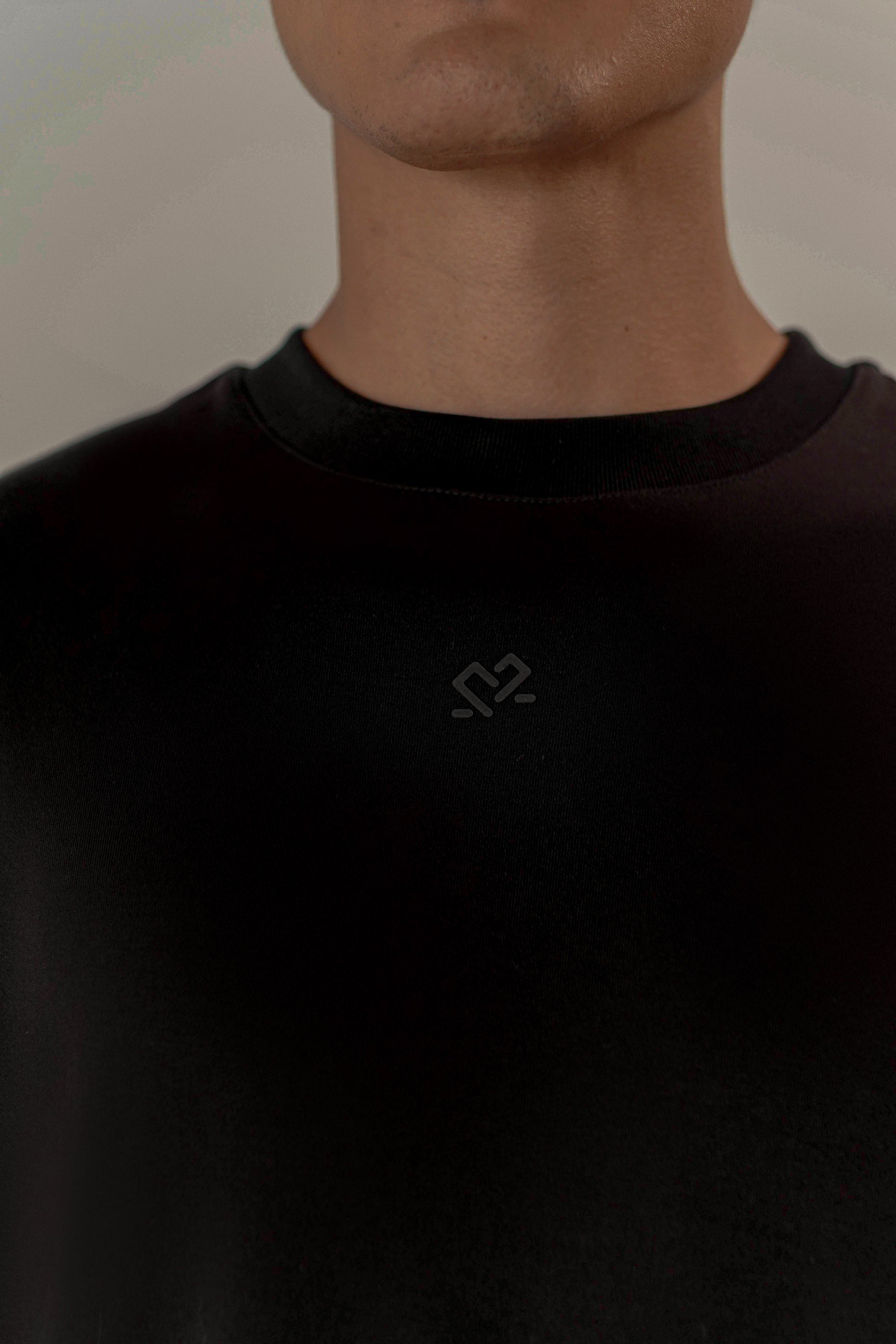 CONTRAST T-SHIRT OVERSIZE HOMBRE