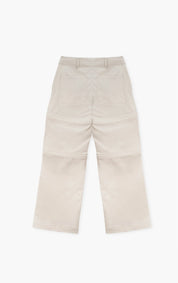 CONVERT 3 IN 1 CARGO PANTS CRUDO REGULAR UNISEX TWO&TWO 