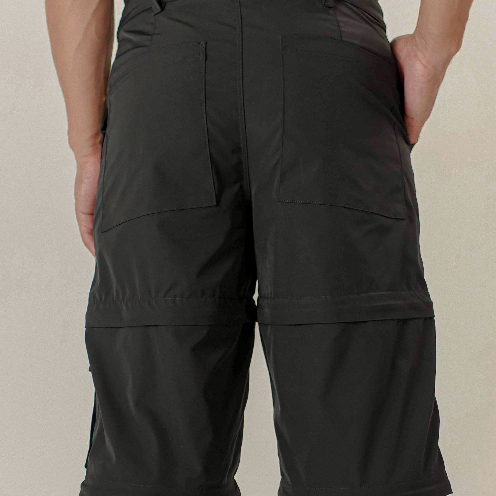 CONVERT 3 IN 1 CARGO PANTS NEGRO  TWO&TWOREGULAR UNISEX
