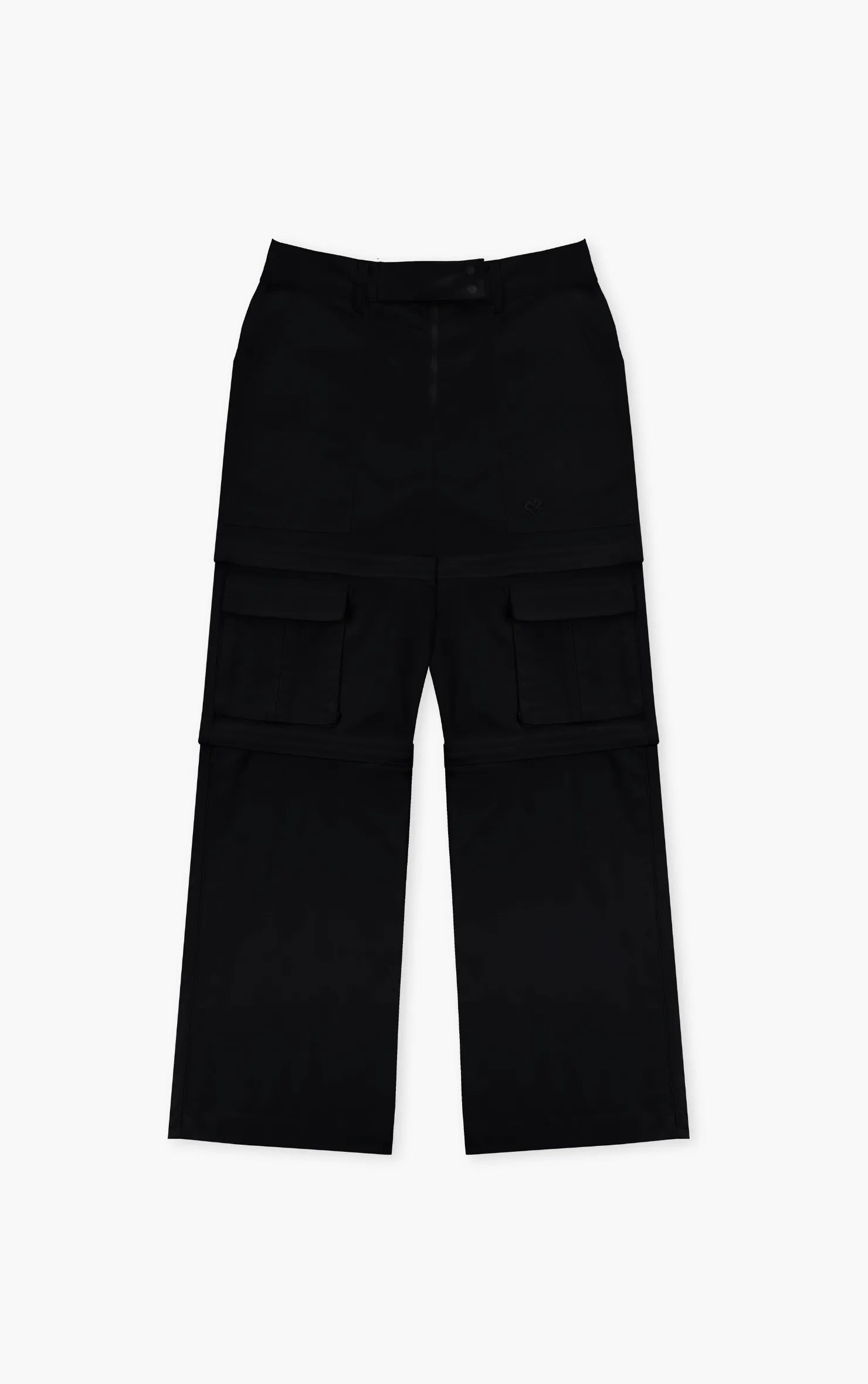 CONVERT 3 IN 1 CARGO PANTS NEGRO REGULAR UNISEX TWO&TWO 
