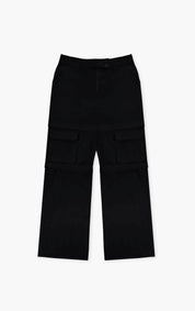 CONVERT 3 IN 1 CARGO PANTS NEGRO REGULAR UNISEX TWO&TWO 