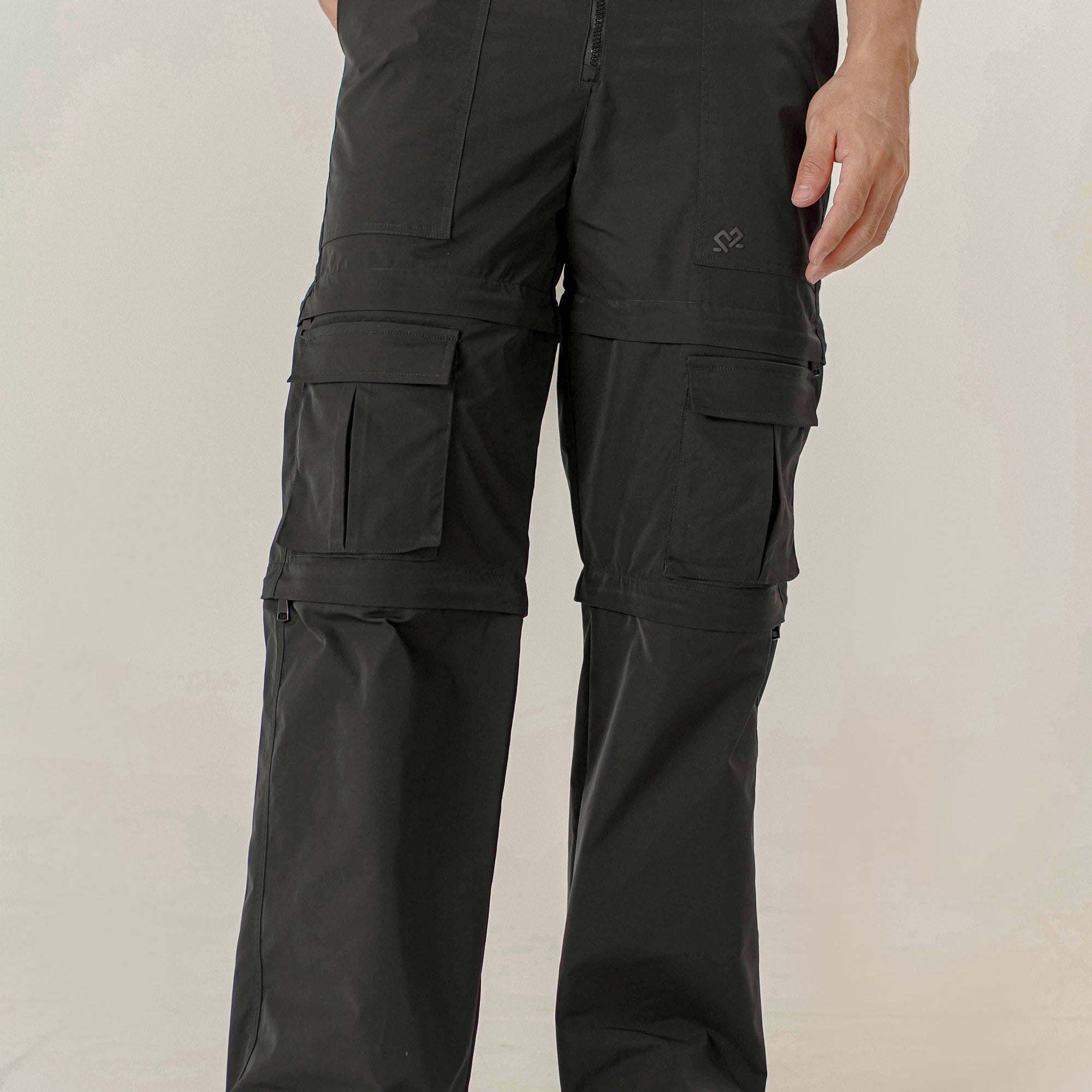 CONVERT 3 IN 1 CARGO PANTS NEGRO REGULAR UNISEX