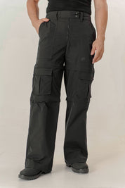 CONVERT 3 IN 1 CARGO PANTS NEGRO REGULAR UNISEX