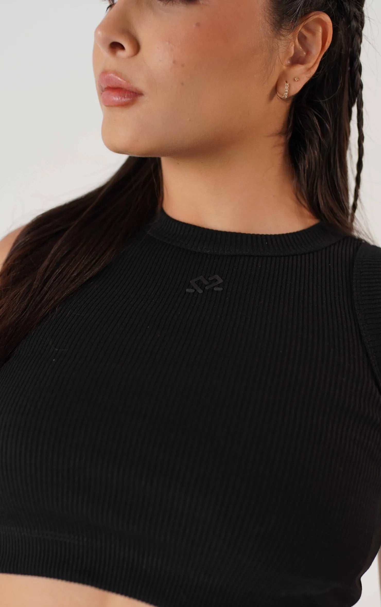 CROP TOP ESQUELETO SLIM RIB DAMA