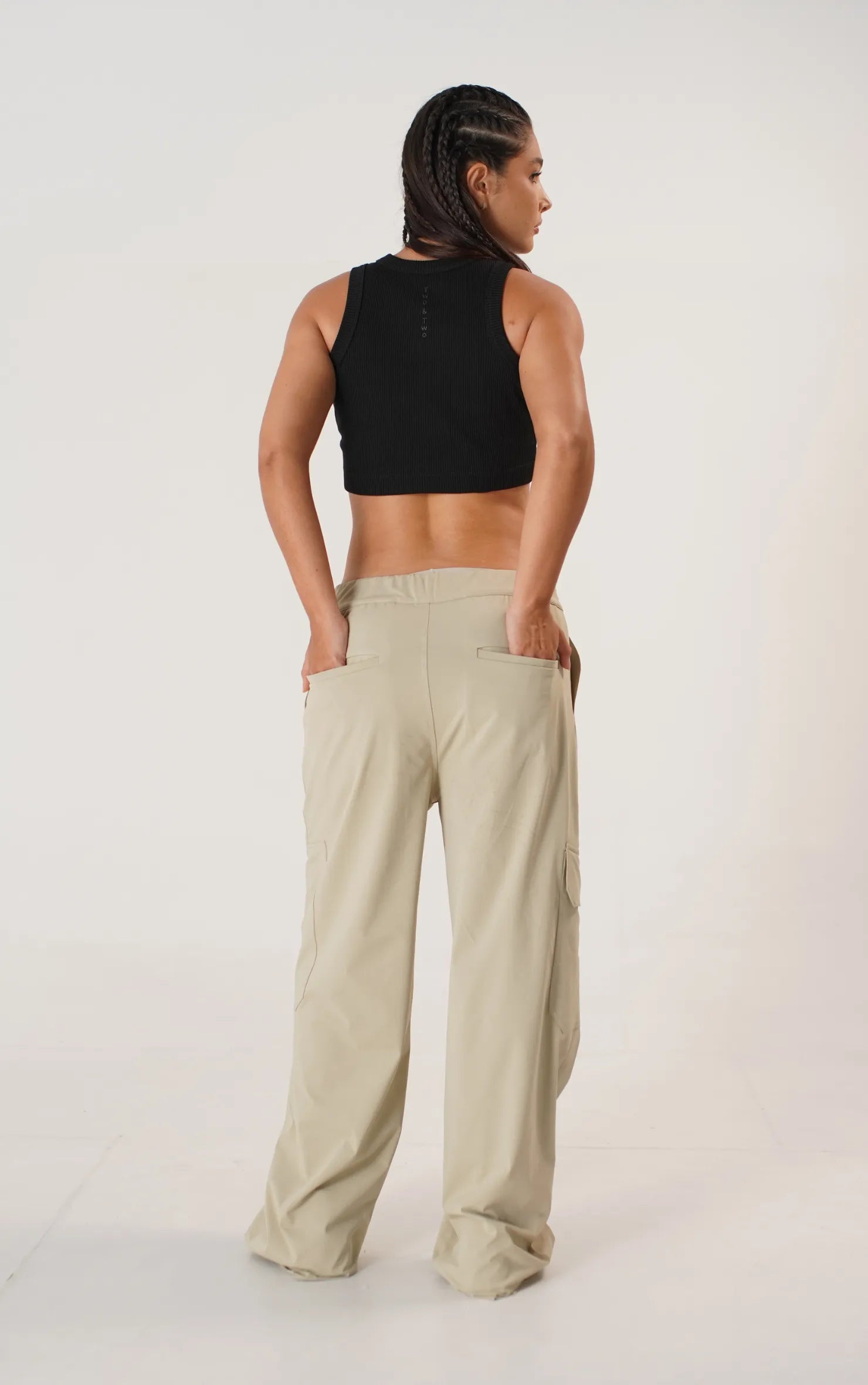 CROP TOP ESQUELETO SLIM RIB DAMA
