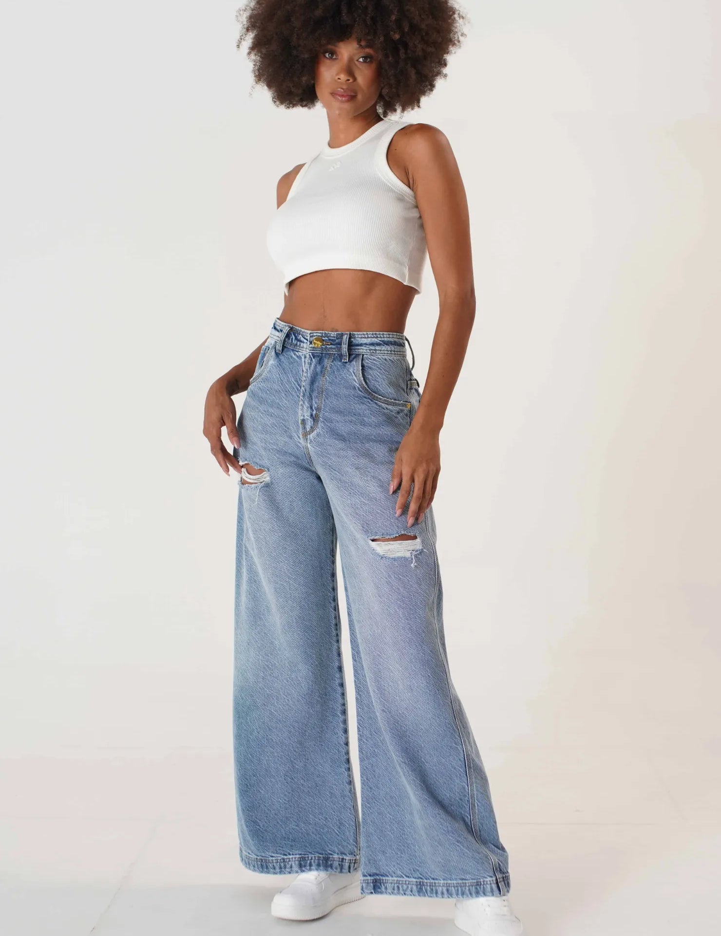CROP TOP ESQUELETO SLIM RIB DAMA