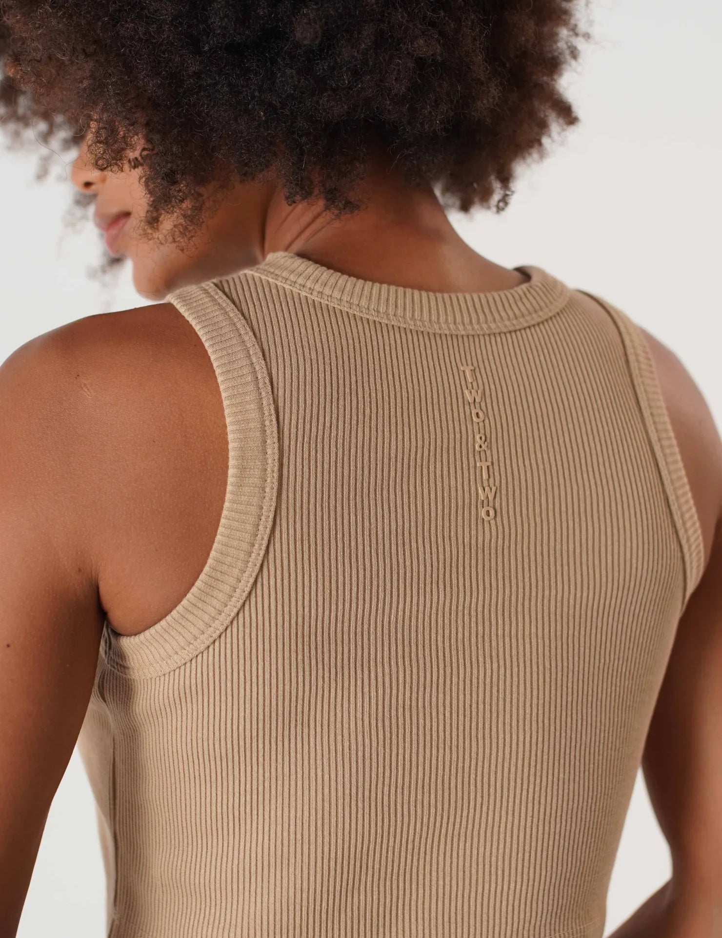 CROP TOP ESQUELETO SLIM RIB DAMA