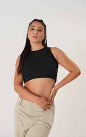 CROP TOP ESQUELETO SLIM RIB DAMA