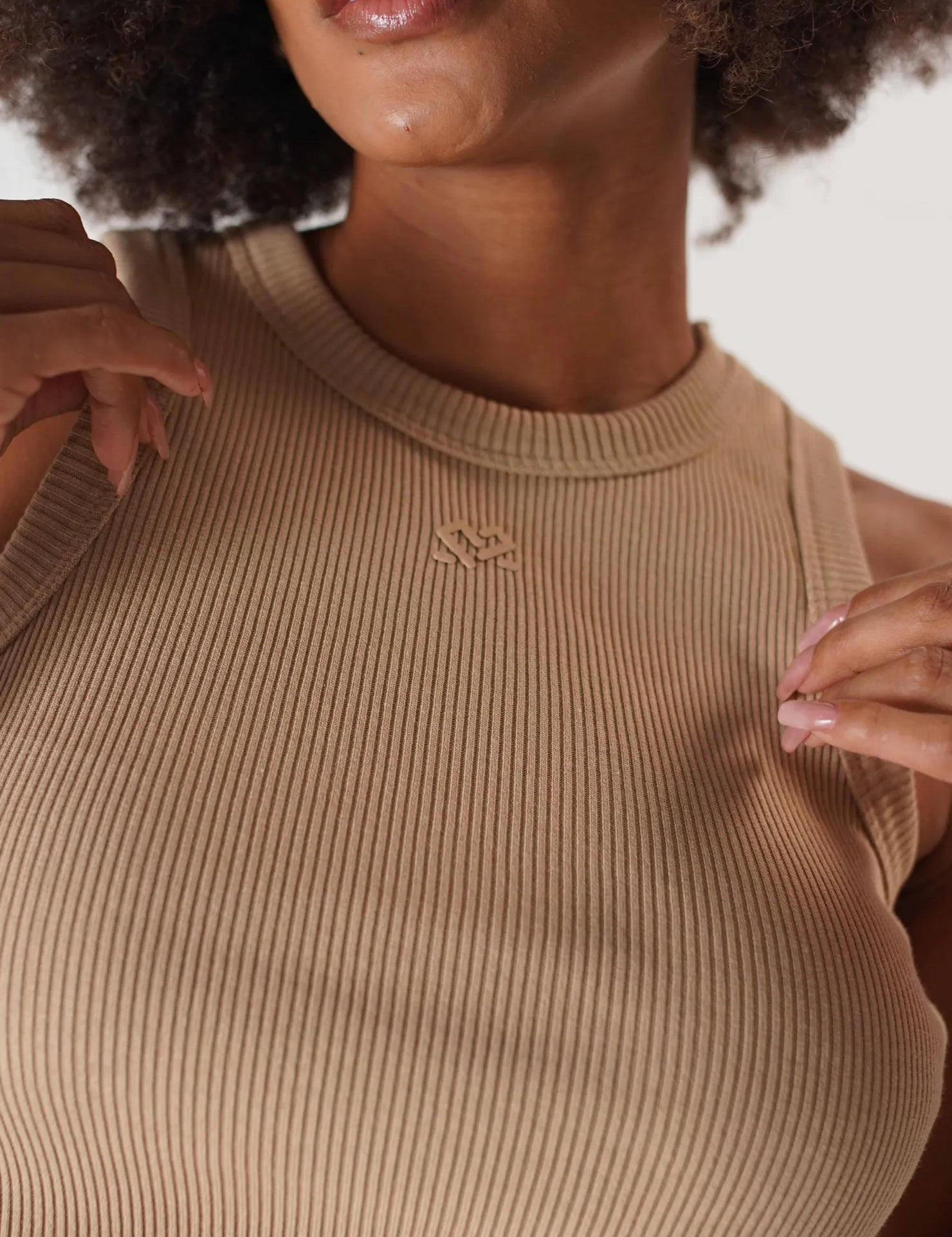 CROP TOP ESQUELETO SLIM RIB DAMA