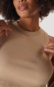 CROP TOP ESQUELETO SLIM RIB DAMA