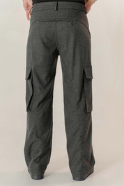 Pantalón Cargo Tela Clásica Regular Dama