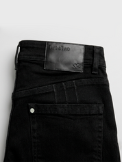 Skinny Jean Negro con Realce