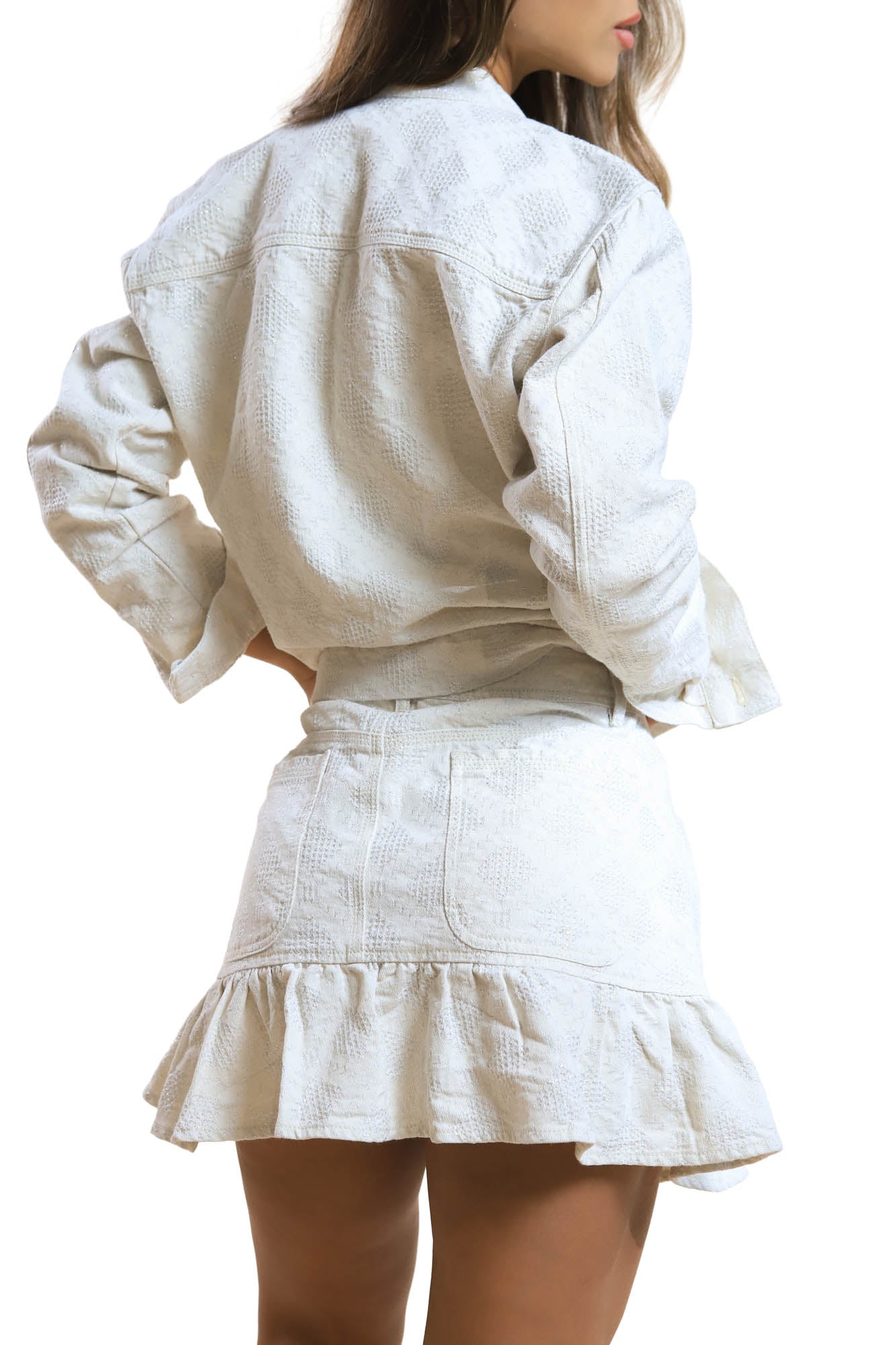 Falda Silver Slim Dama