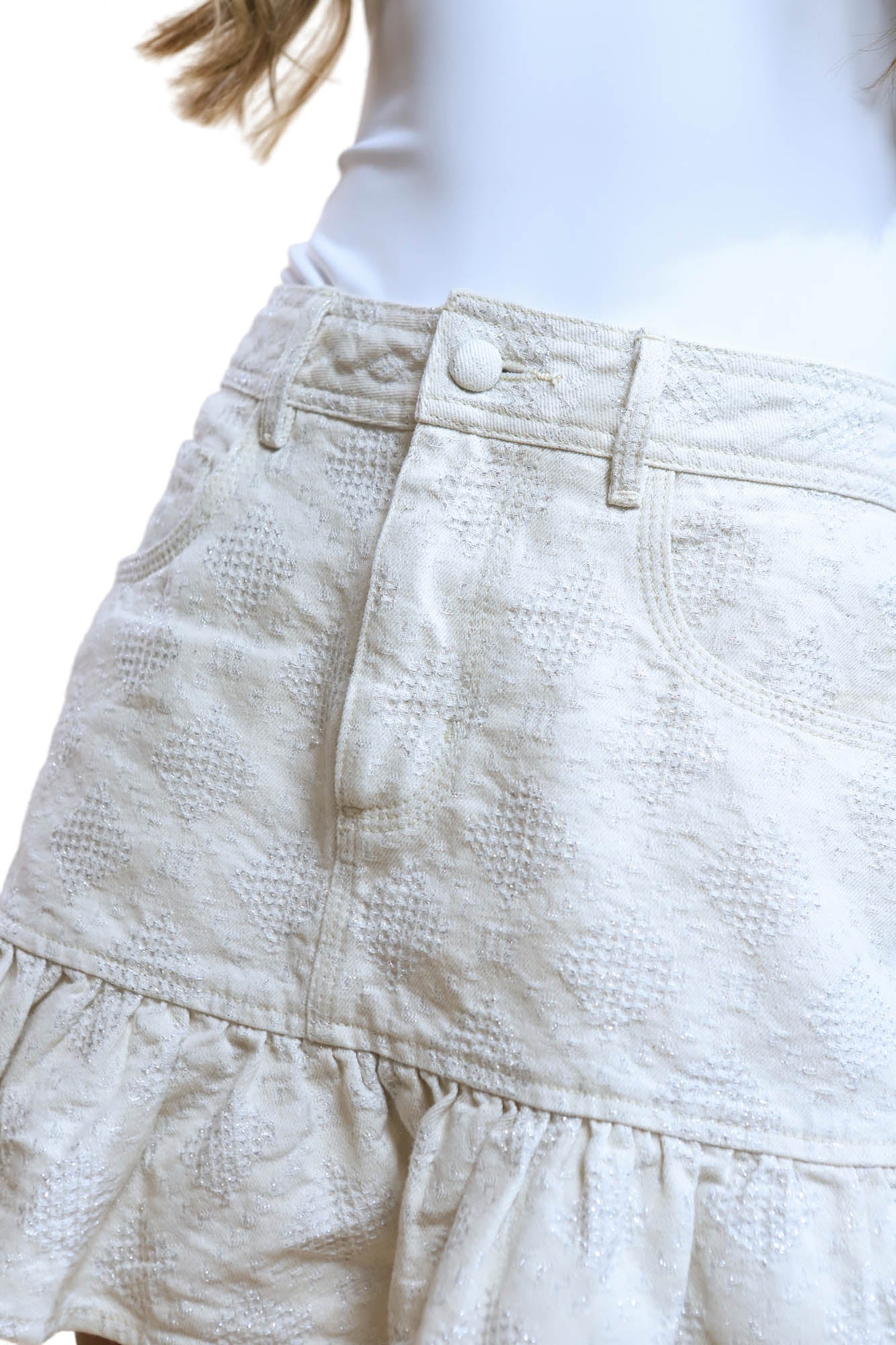 Falda Silver Slim Dama