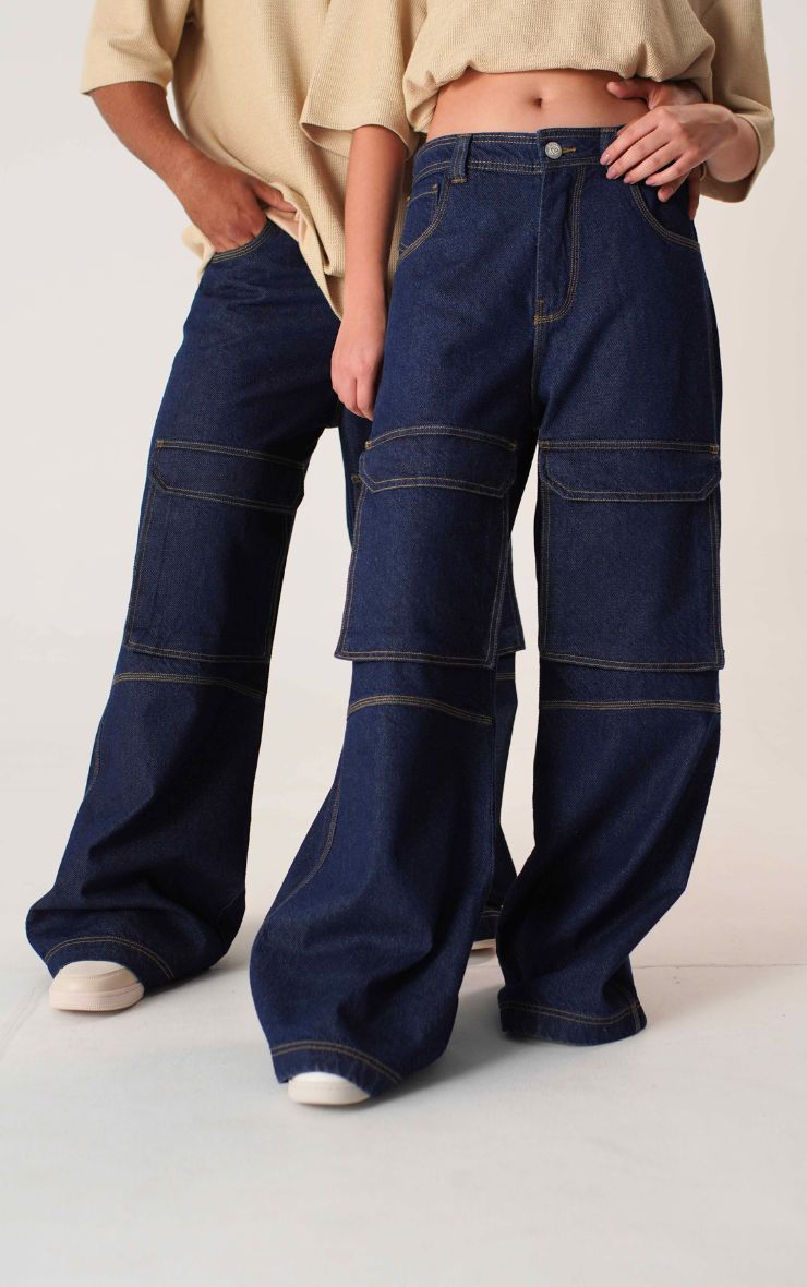 JEAN CARGO WIDE LEG UNISEX