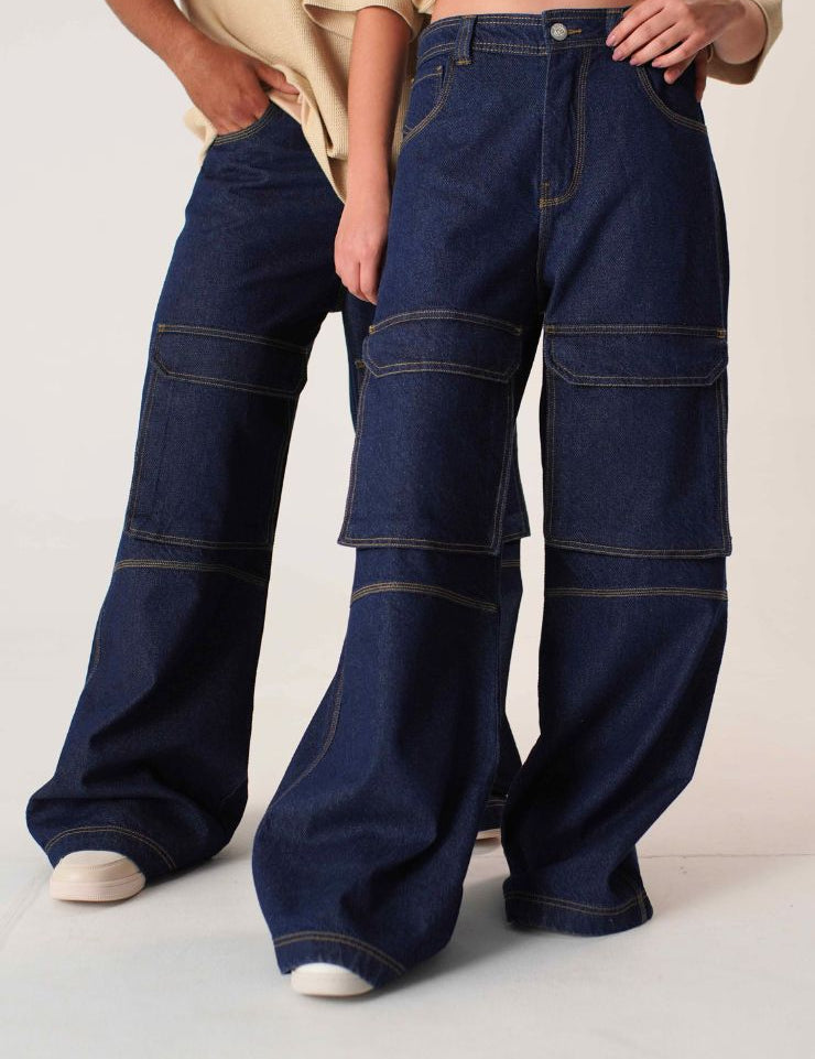 JEAN CARGO WIDE LEG UNISEX
