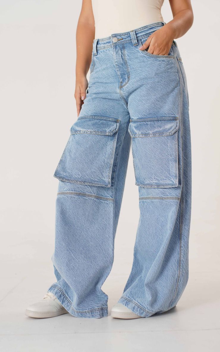 JEAN CARGO WIDE LEG UNISEX