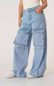 JEAN CARGO WIDE LEG UNISEX