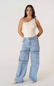 JEAN CARGO WIDE LEG UNISEX