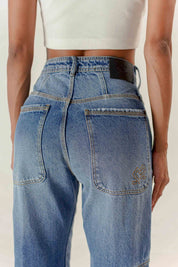 Jean Baggy Bolsillos Laterales Unisex Two&Two