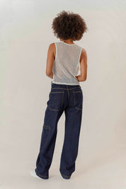 Jean Baggy Bolsillos Laterales Unisex Two&Two