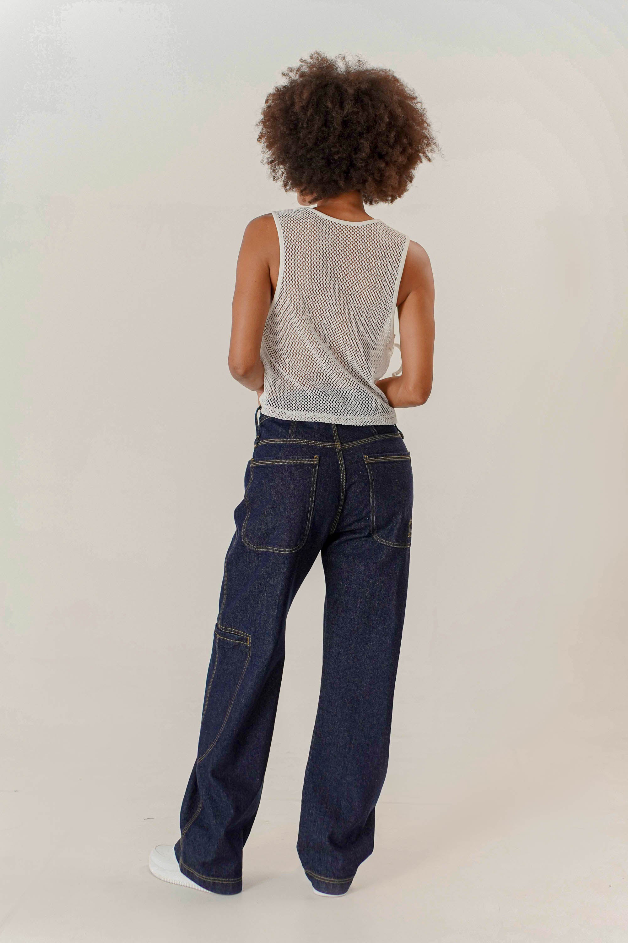 Jean Baggy Bolsillos Laterales Unisex Two&Two