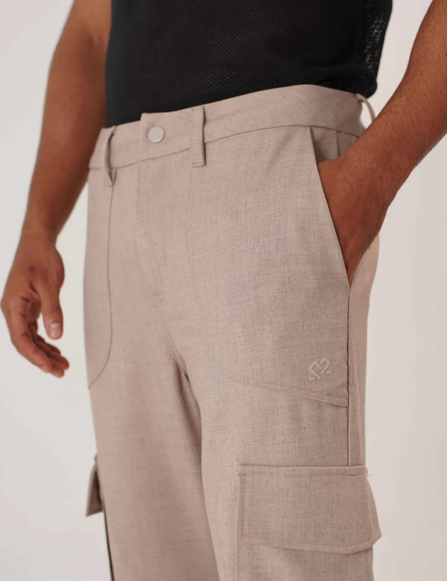 PANTALON CARGO TELA CLÁSICA REGULAR UNISEX