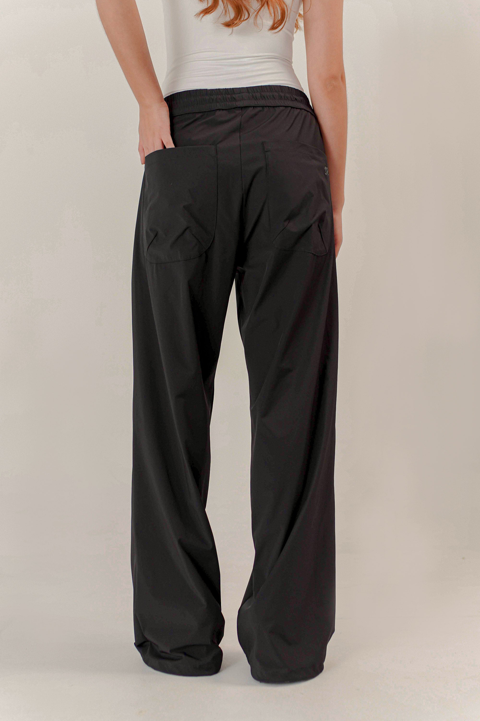 PANTALON JOGGER OVERSIZE UNISEX NEGRO 
