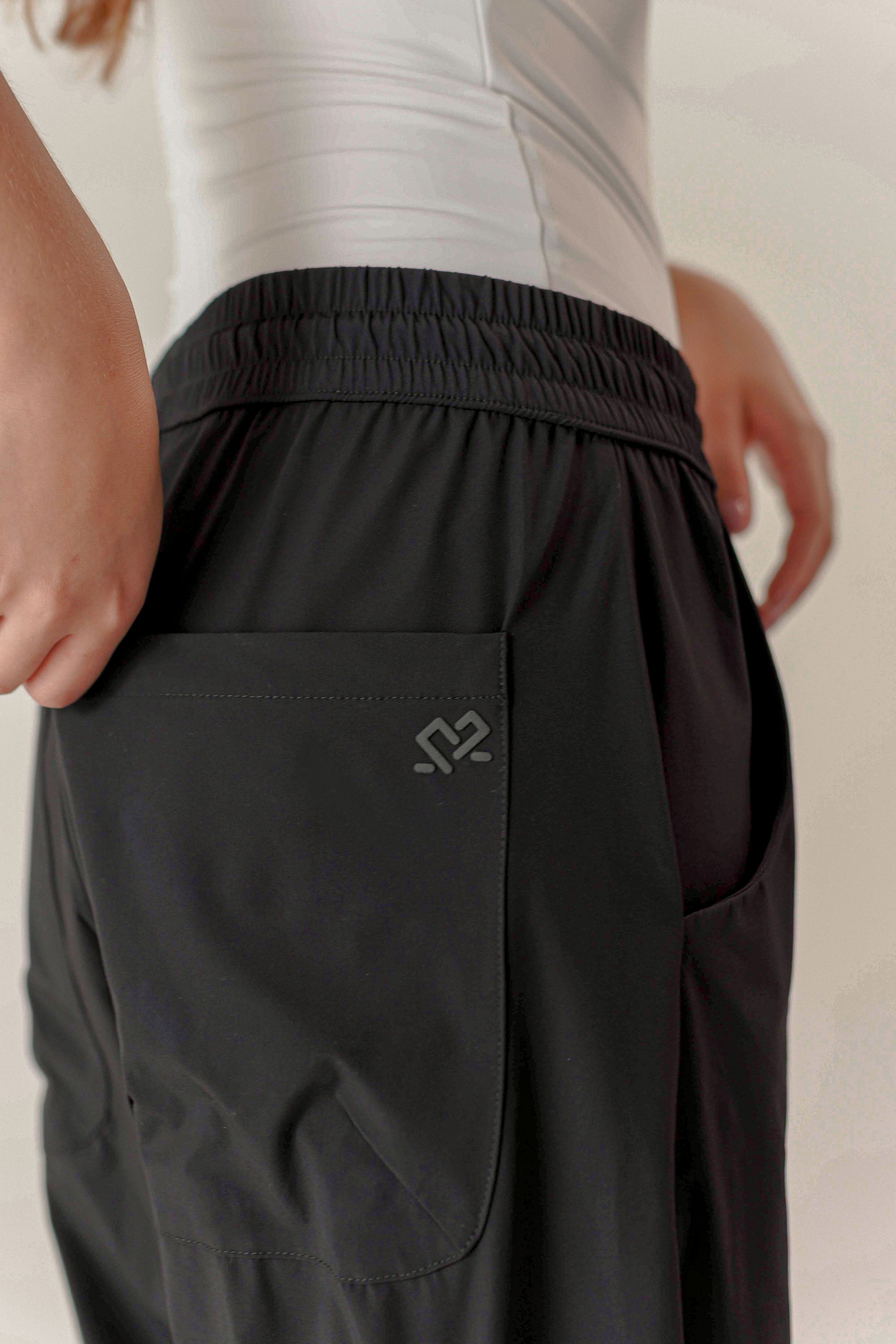 PANTALON JOGGER OVERSIZE UNISEX NEGRO 