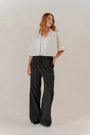 Pantalón Jogger Oversized Negro